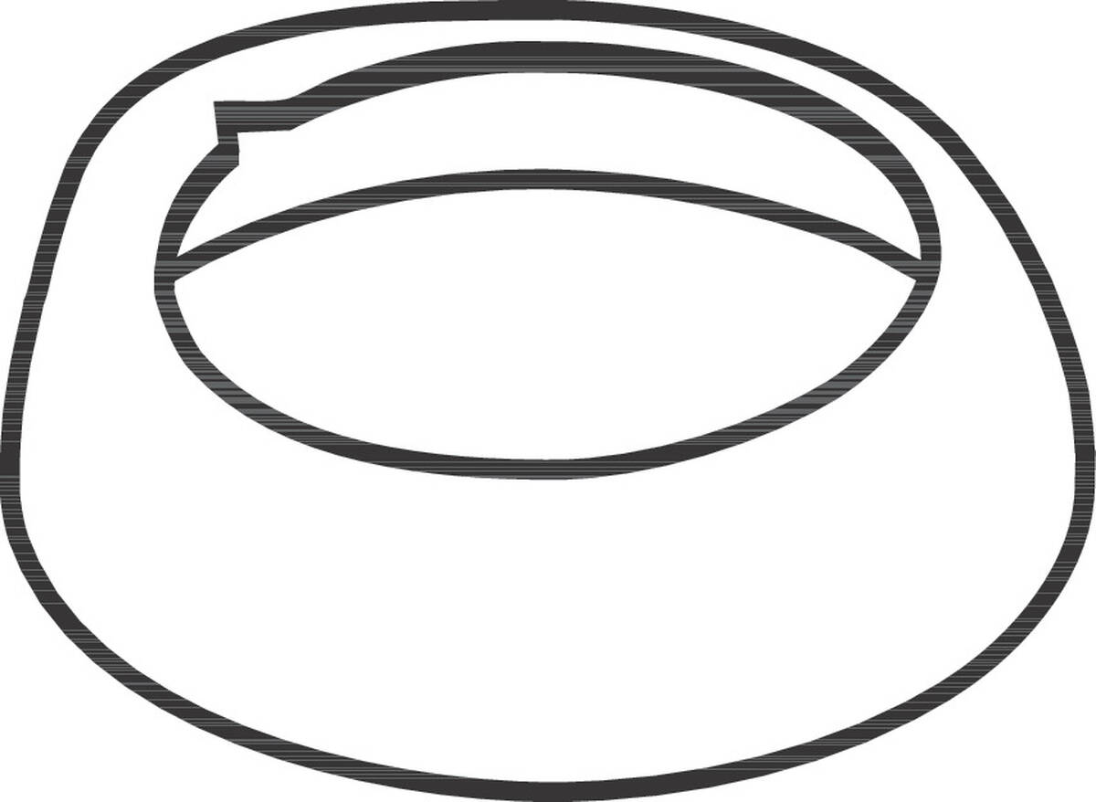 HANSGROHE Víčko #96763140 - kartáčovaný bronz