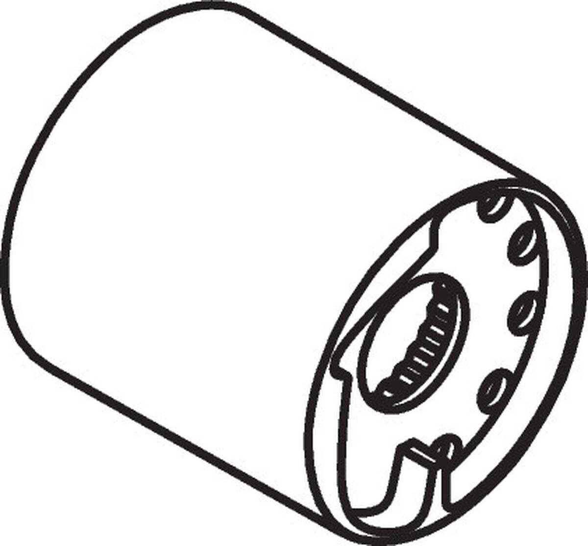 HANSGROHE Rukáv #97439670 - matně černý