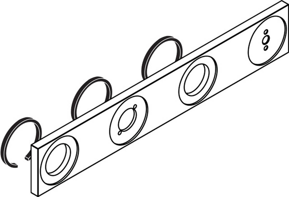 HANSGROHE rozeta #97707000