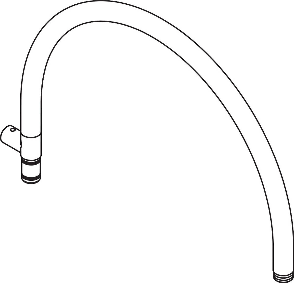 HANSGROHE Ohyb trubky pro sprchové potrubí #96769000