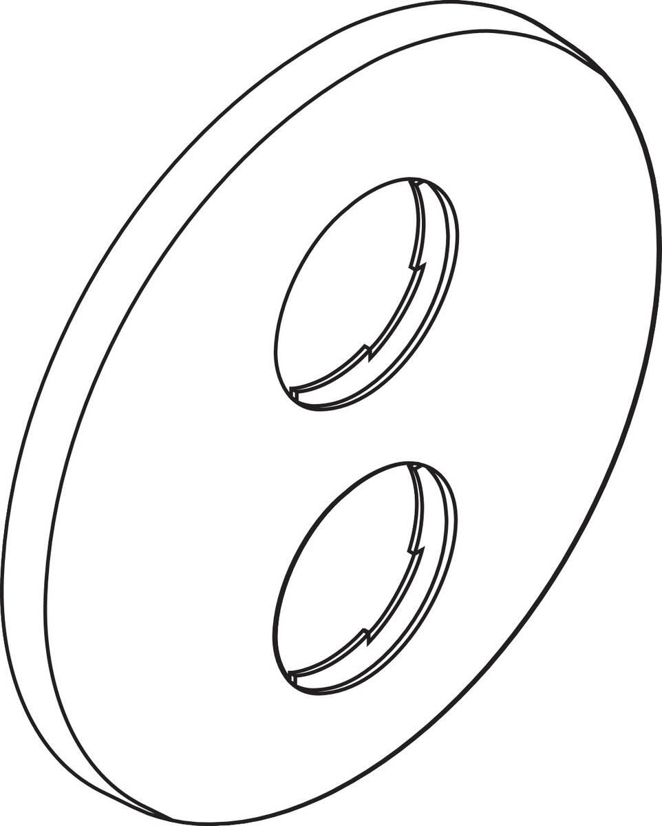 HANSGROHE Rozeta #97440000 - chrom
