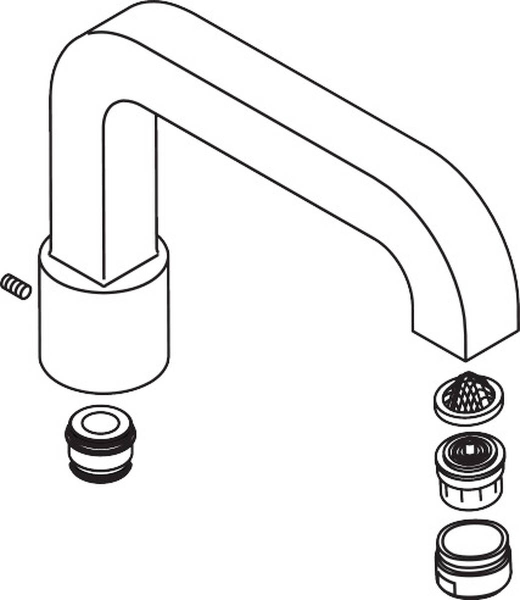 HANSGROHE Výlevka cpl. #97125001 - Chrom
