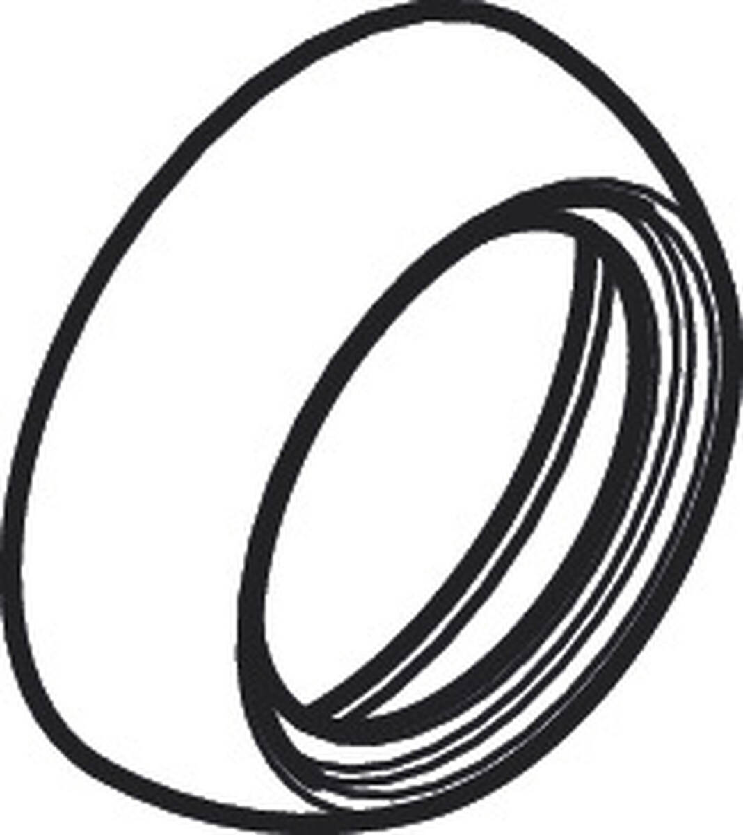 HANSGROHE Víčko #95498800 - nerezová ocel Optika