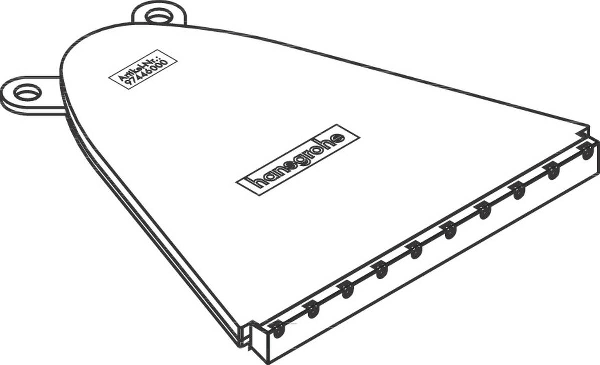 HANSGROHE Bývalý paprsek #97446000