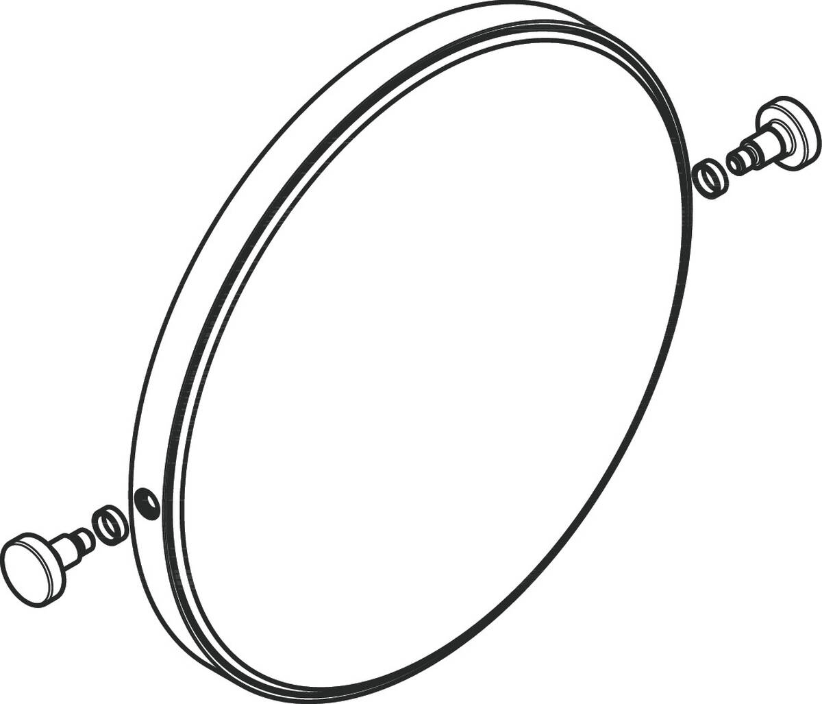HANSGROHE zrcadlo #98729000