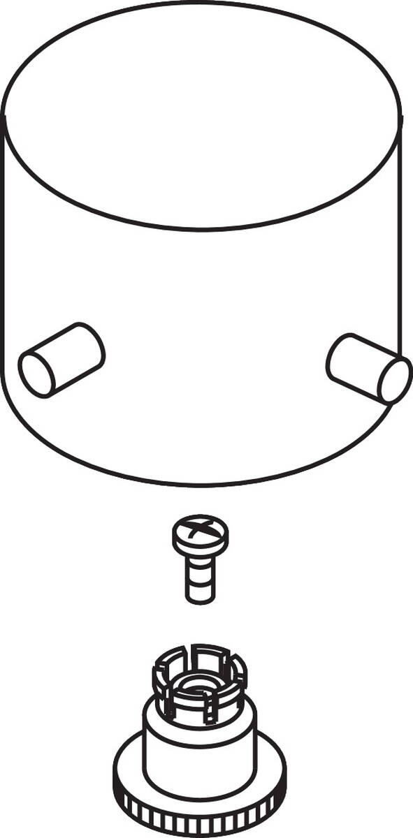 HANSGROHE Rukojeť #98666000 - chrom