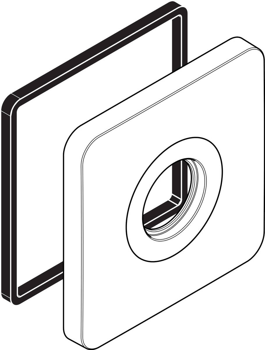 HANSGROHE Rozeta #98511000 - chrom