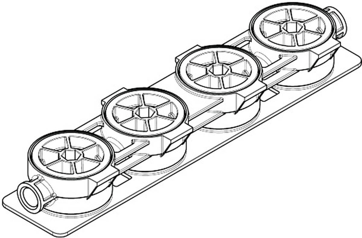 HANSGROHE Trysková vložka Whirlpool #98869000 - Chrome