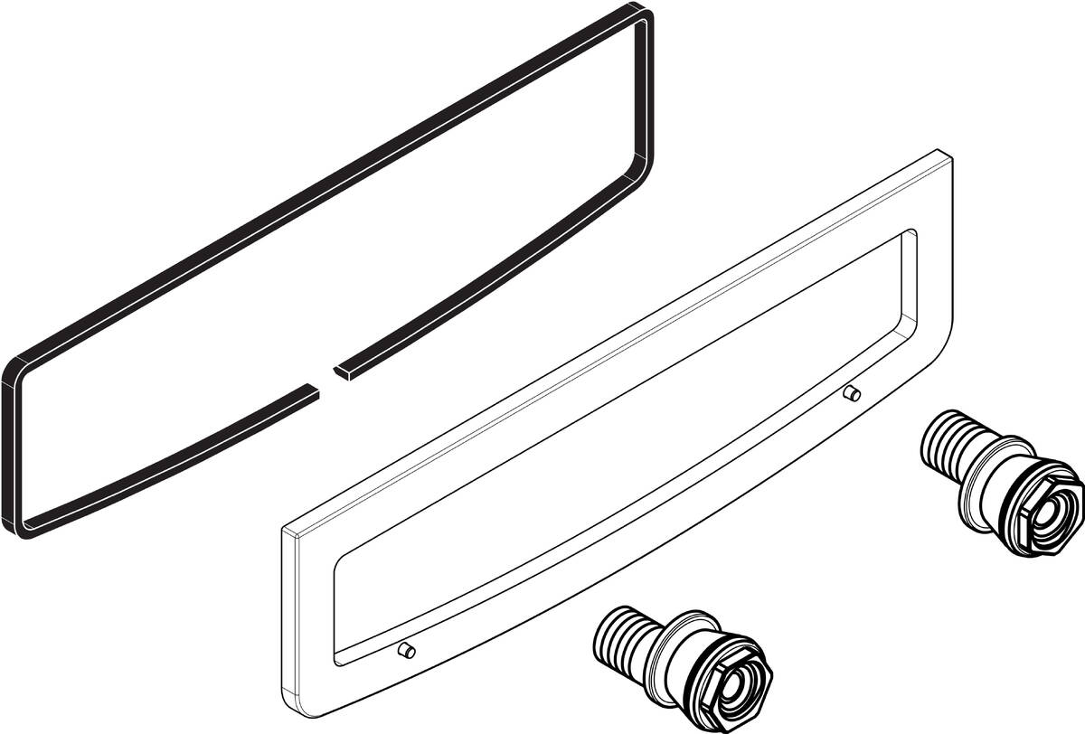 HANSGROHE zvláštní etážky s rozetou #98293000