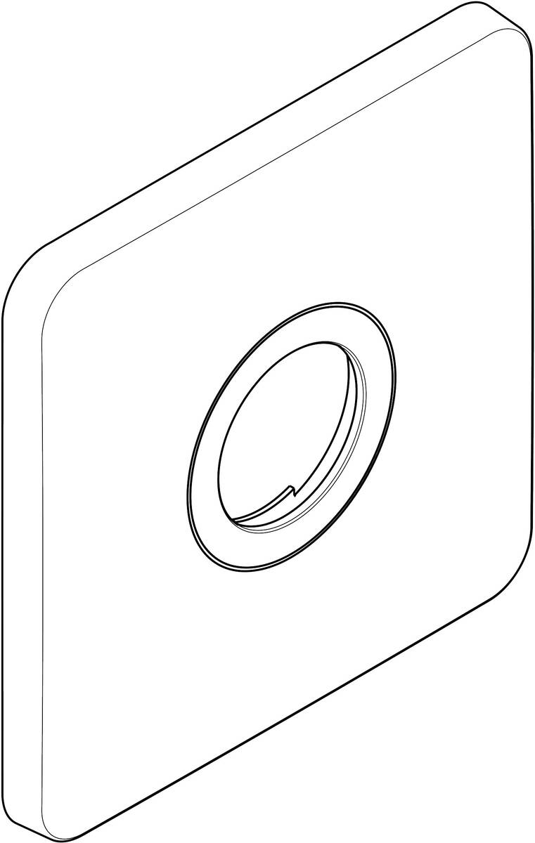 HANSGROHE rozeta 170 / 170 mm #98917000