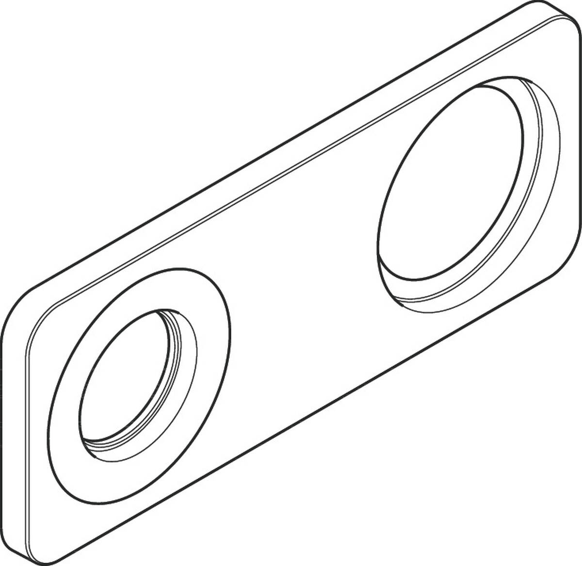 HANSGROHE rozeta #98961000