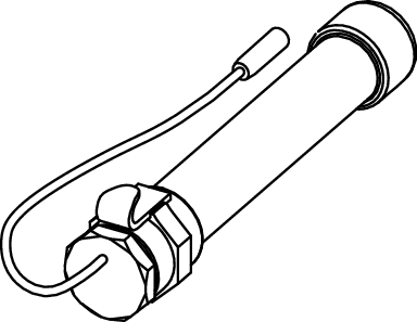 Bild von TECE TECE-Ersatzteil Batteriegehäuse lang #9820202