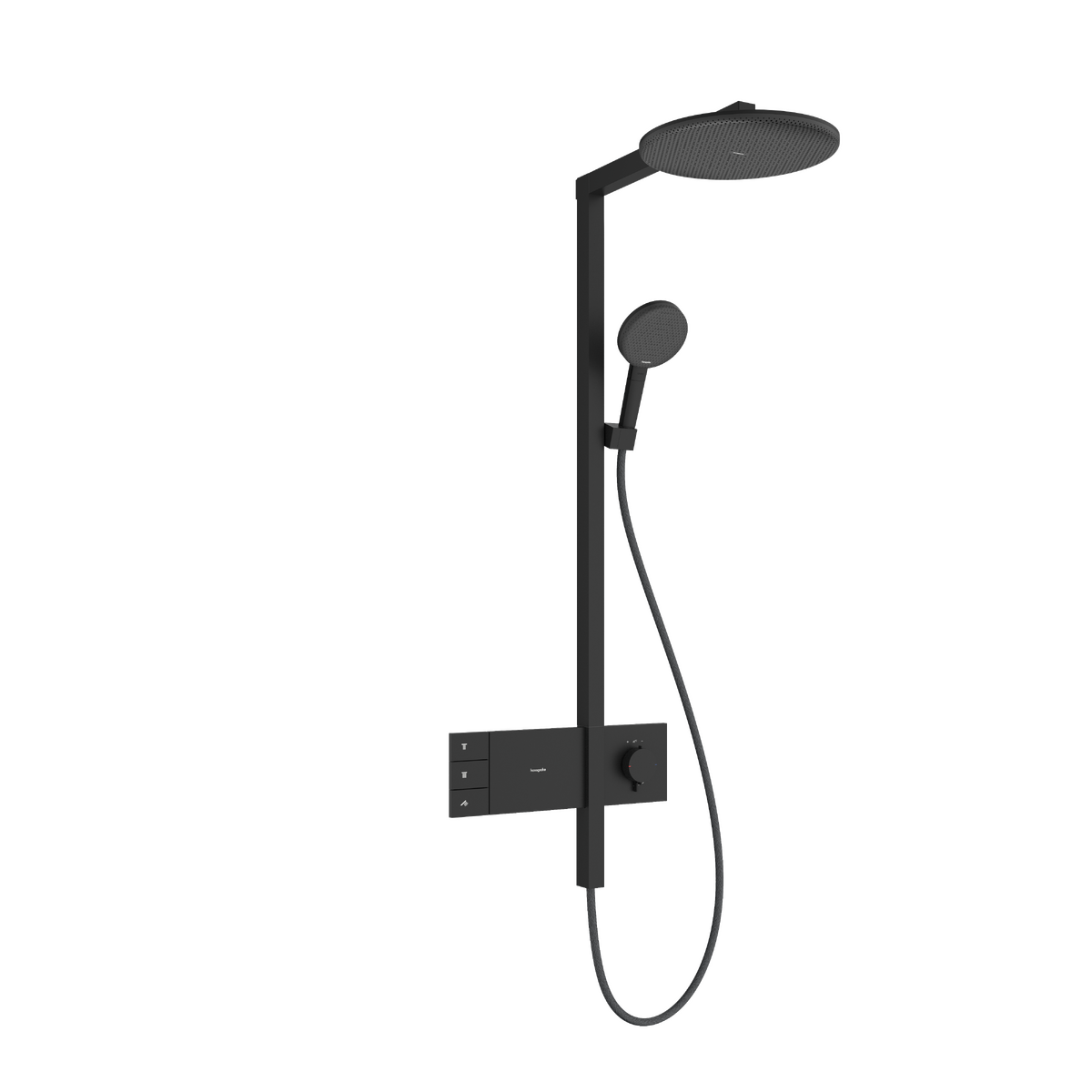 HANSGROHE Raindance Alive S Showerpipe 300 2jet s termostatem, ShowerSelect Comfort #24595670 - matná černá