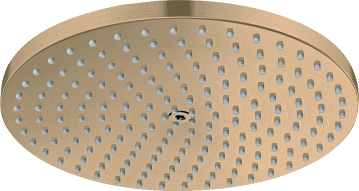 HANSGROHE Raindance S Horní sprcha 240 1jet PowderRain EcoSmart #27624140 - kartáčovaný bronz