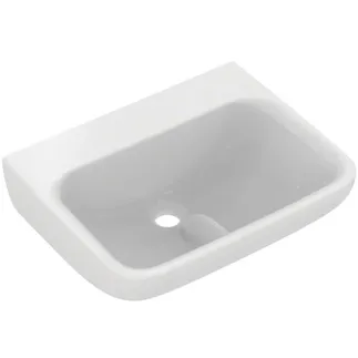 IDEAL STANDARD CONTOUR 21+ - Umyvadlo 500x400x175 mm v bílé lesklé barvě, bez otvoru pro baterii, bez přepadu - SmartGuard+ #E1725HY - White (SmartGuard)
