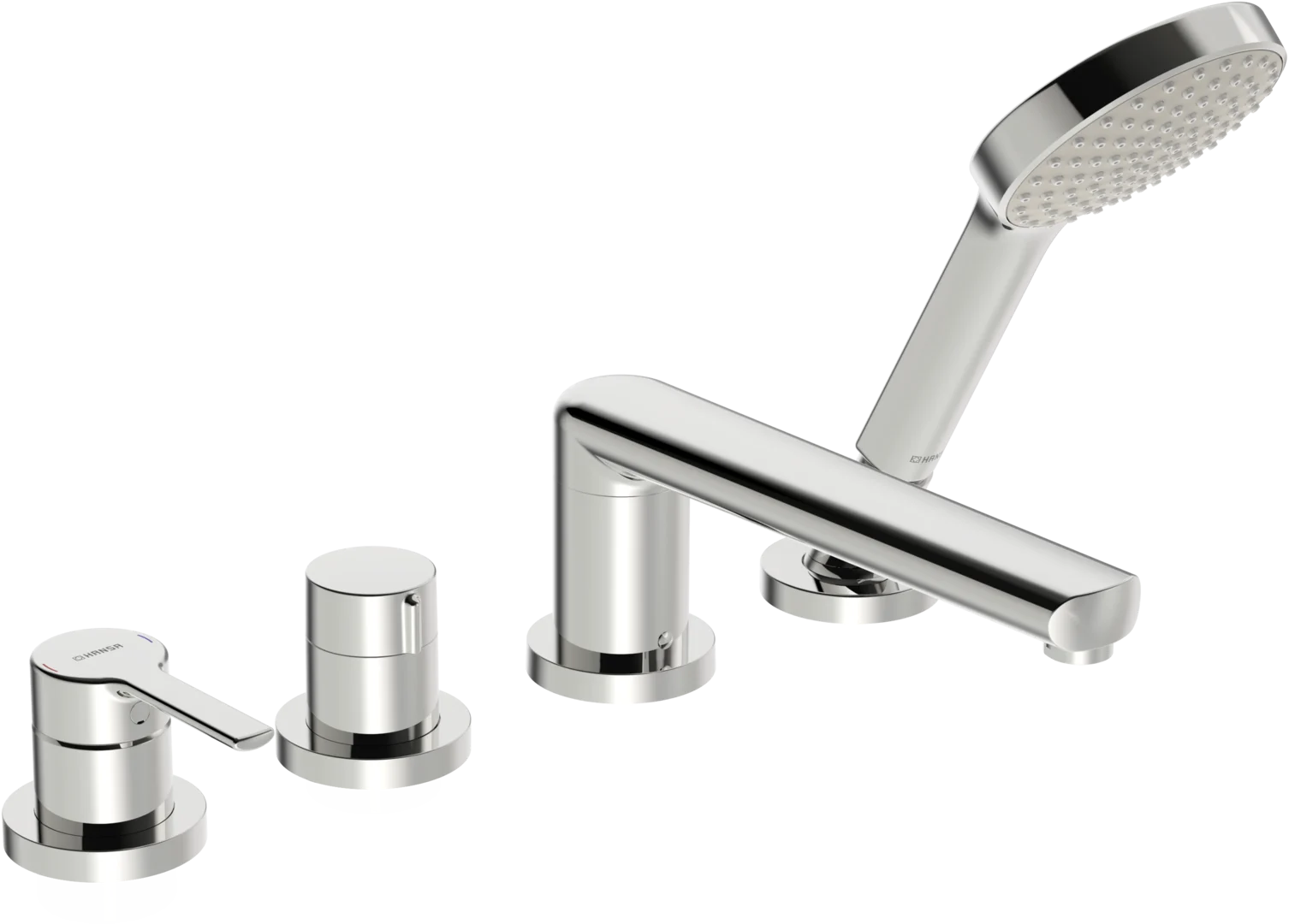 HANSA HANSARONDA Nadomítkový díl podom. vanové baterie, 72 mm #03402473