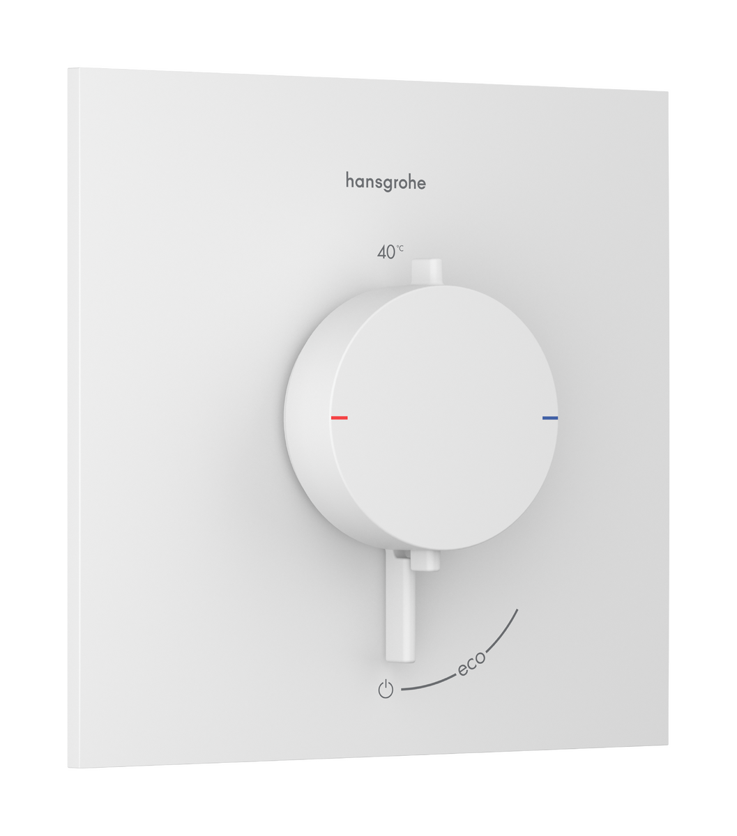 HANSGROHE Ecostat Comfort E Termostat pod omítku pro 1 spotřebič #33710700 - matná bílá