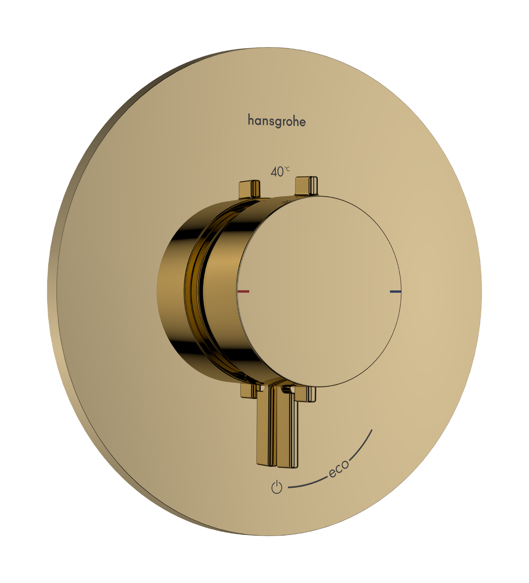 HANSGROHE Ecostat Comfort S Termostat pod omítku pro 1 spotřebič #33714990 - leštěný vzhled zlata