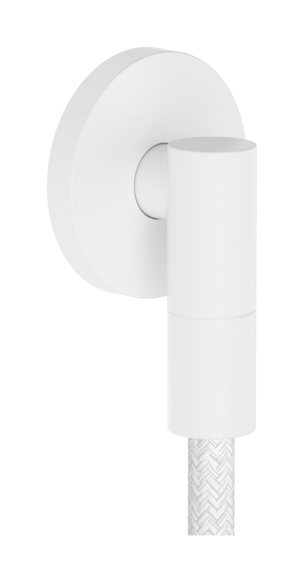HANSGROHE AXOR Nástěnná zásuvka Fine Wall connection round #36737700 - Matt white
