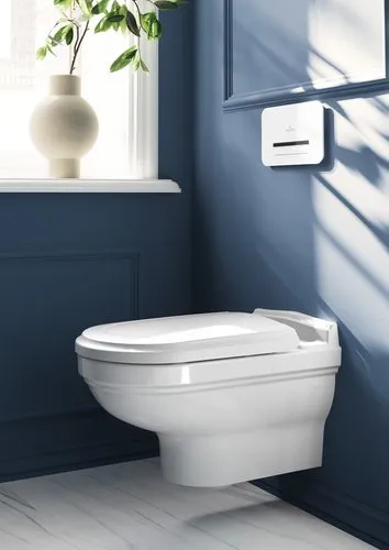 VILLEROY BOCH WC sedátko Hommage, s mechanismem měkkého zavírání, s odnímatelným sedátkem (QuickRelease), White Alpine #8809S1R1, obrázek 3