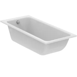 IDEAL STANDARD LDV - Vana ve tvaru těla 1700x750x590 mm, bílá lesklá, bez otvoru pro baterii, s přepadem, bez výsuvného odpadu #T540301 - bílá (Alpine)