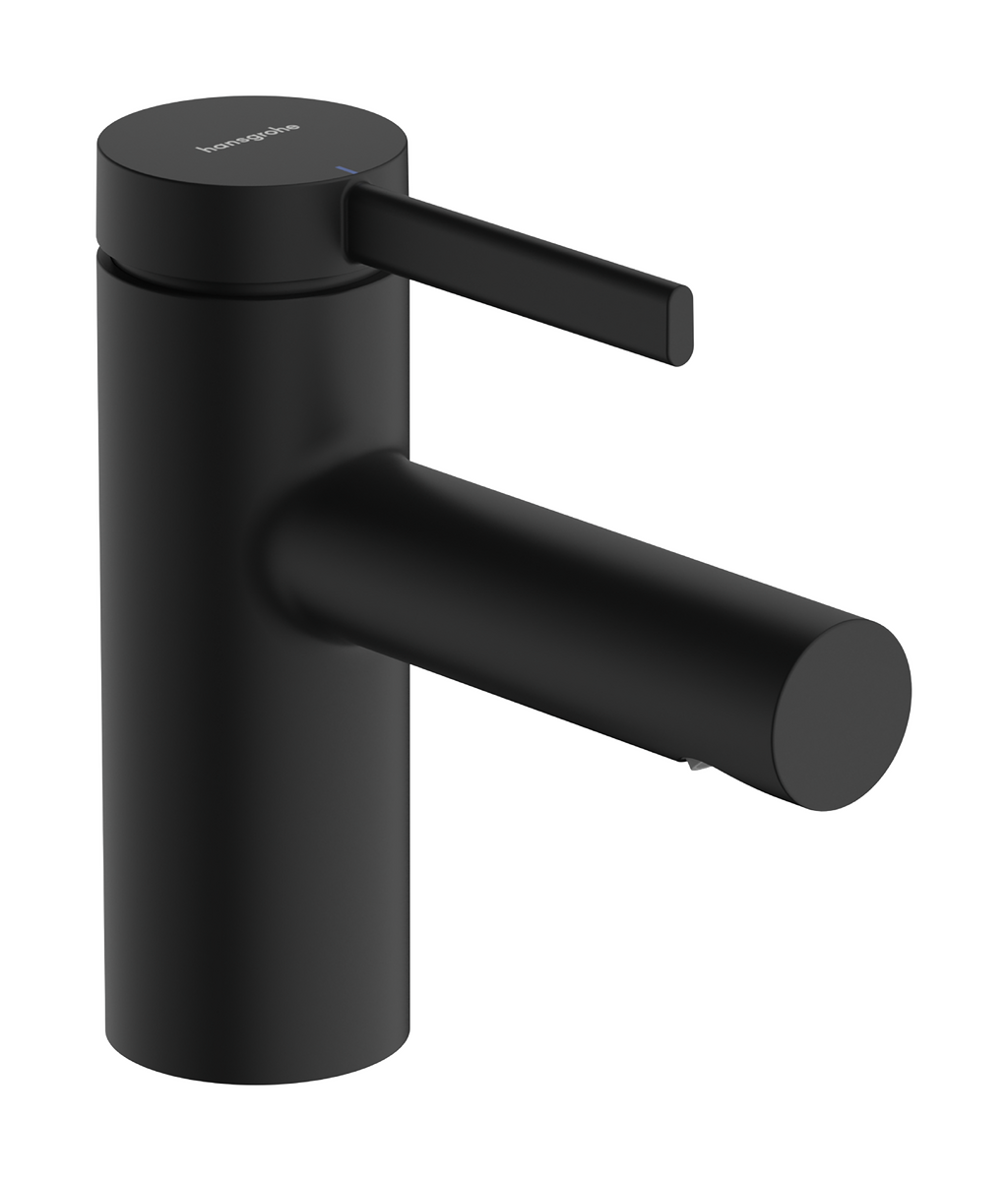 HANSGROHE Zesis S Stojánkový ventil 70 s páčkovou rukojetí pro studenou nebo předem nastavenou vodu, bez odtokové soupravy #74713670 - matná černá