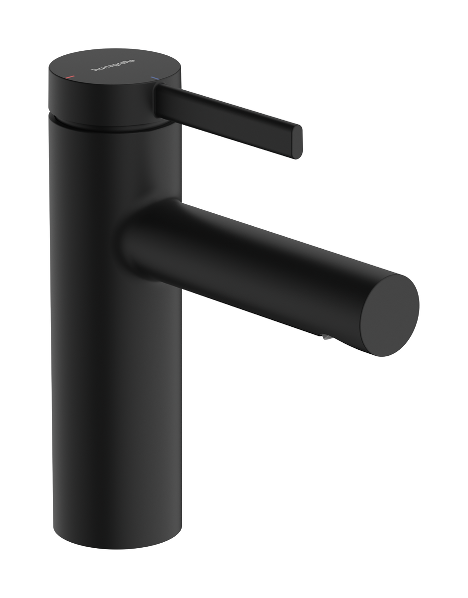 HANSGROHE Zesis S Páková umyvadlová baterie 100 CoolStart s odtokovou soupravou s táhlem #74720670 - matná černá