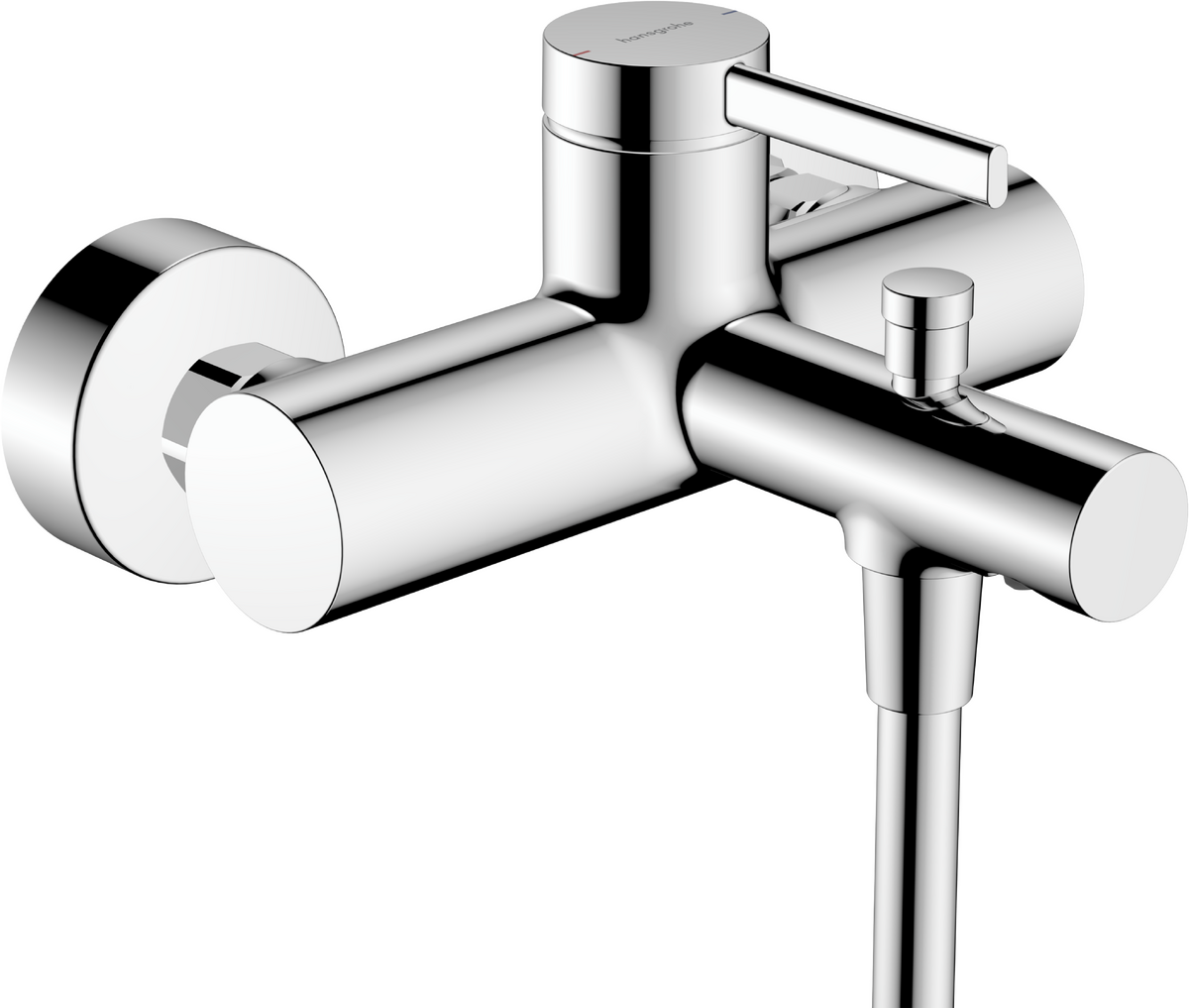 HANSGROHE Zesis S Páková vanová baterie na stěnu #74420000 - chrom
