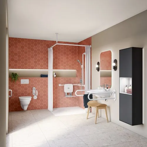 Obrázek VILLEROY BOCH Obdélníková sprchová vanička Subway Infinity, 1000 x 800 x 40 mm, bílá Alpine #6229J301