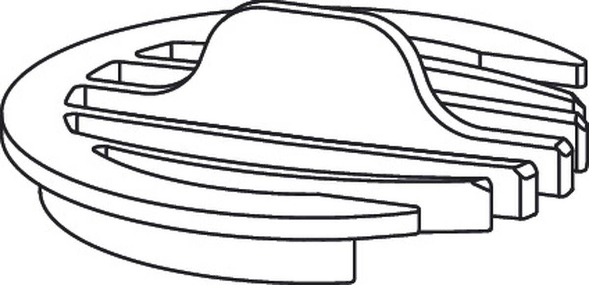 HANSGROHE sítko pro záchyt vlasů #87843000