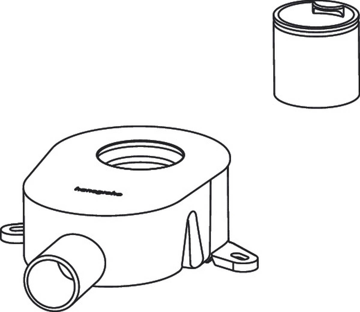 HANSGROHE sifon úplný #87845000