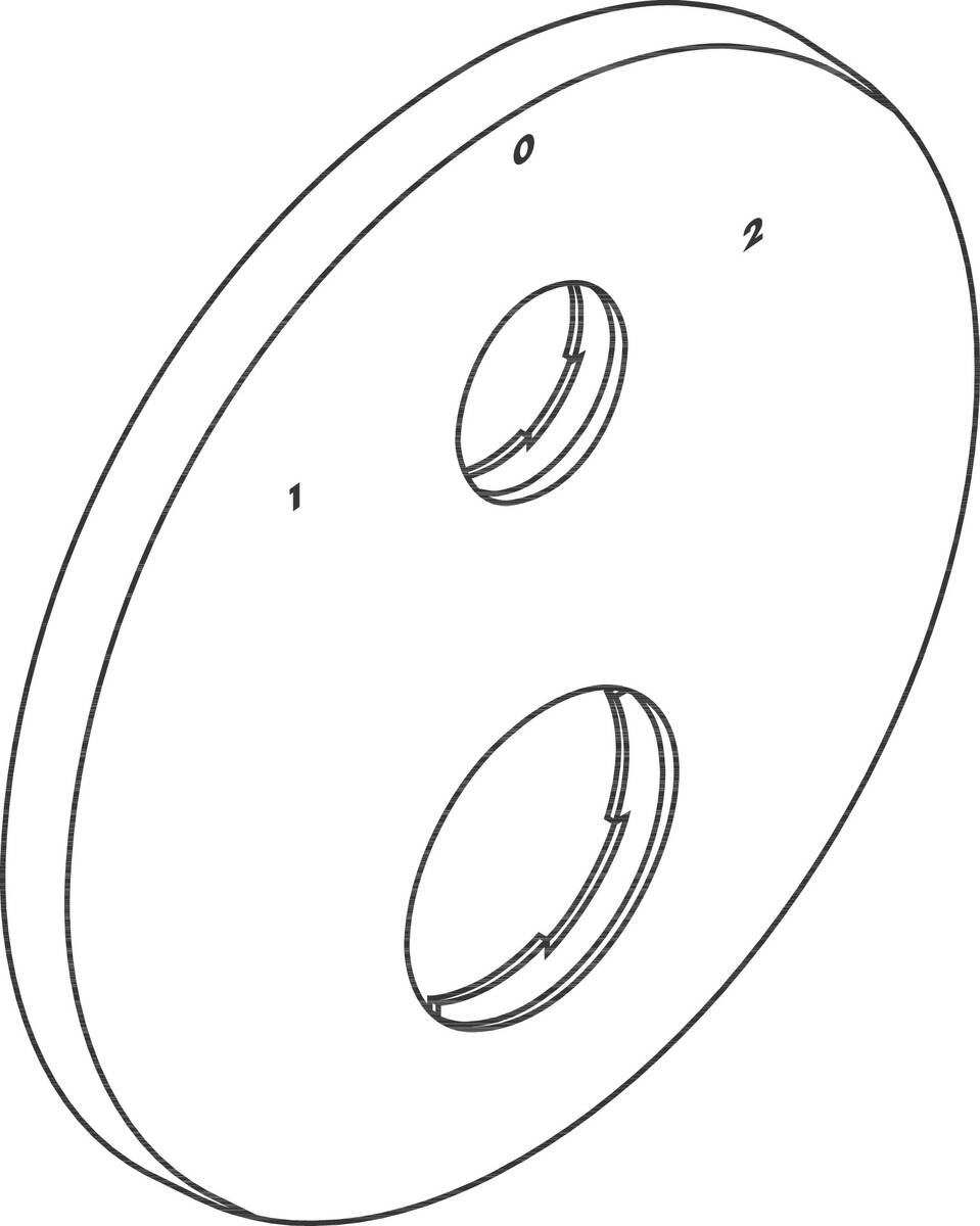 HANSGROHE rozeta Ø 170 mm #95805340