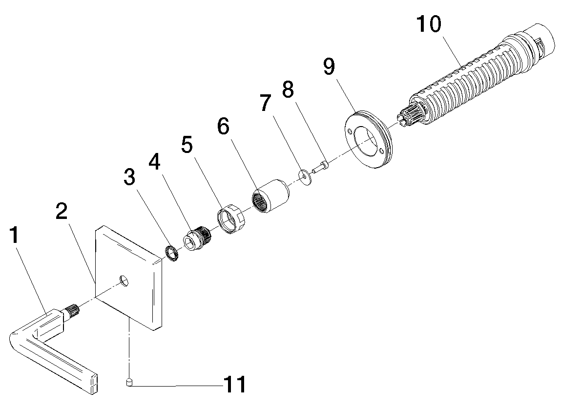 DORNBRACHT Skrytý ventil IMO, pravé zavírání 3/4" - světle zlatý kartáčovaný #36608671-27
