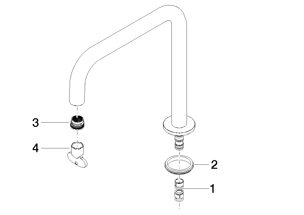 DORNBRACHT Výstup 200 mm, 8 l/min. - Kartáčovaný bronz #90282233400-42