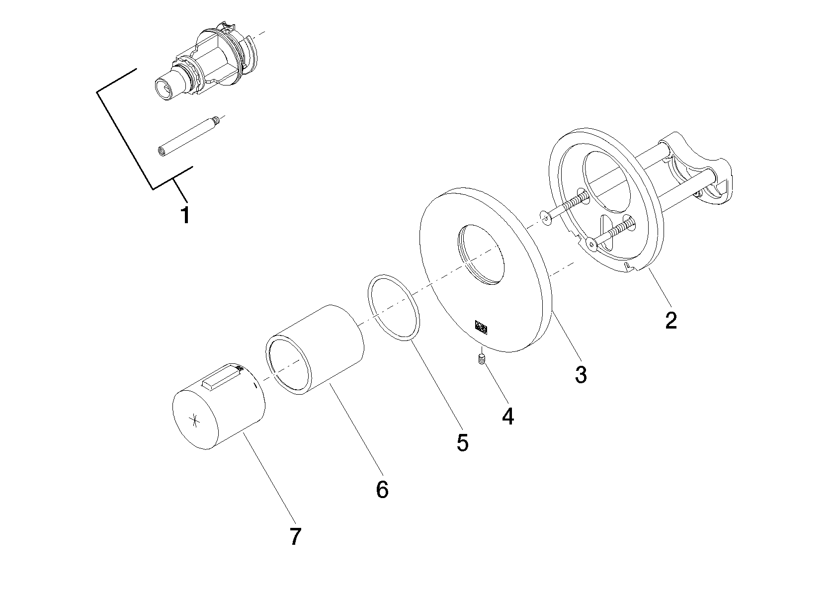 DORNBRACHT Termostat xTOOL UP bez ovládání hlasitosti - chrom #36416979-00