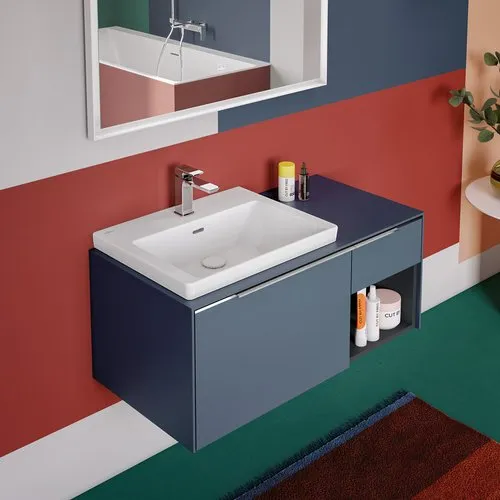 VILLEROY BOCH Umyvadlo Subway 3.0, 600 x 470 x 165 mm, Stone White CeramicPlus, s přepadem, leštěné #4A706GRW, obrázek 10