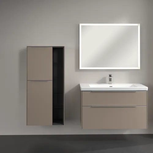 VILLEROY BOCH Středová skříňka Subway 3.0, 2 dveře, 574 x 1200 x 362 mm, taupe / taupe #C59800VM, obrázek 4