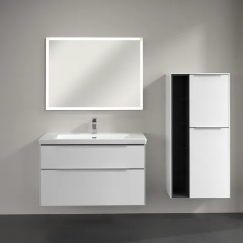 VILLEROY BOCH Středová skříňka Subway 3.0, 2 dveře, 574 x 1200 x 362 mm, čistě bílá / čistě bílá #C59900VF, obrázek 4