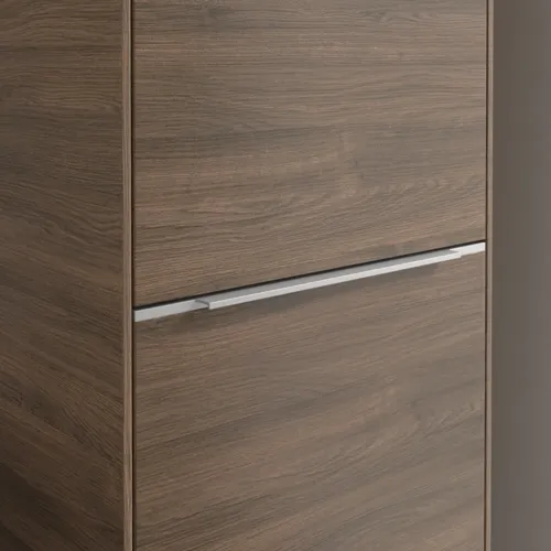 VILLEROY BOCH Spížní skříň Subway 3.0, 1 dveře, 1 výklop na prádlo, 450 x 1710 x 362 mm, Arizona Oak / Arizona Oak #C59300VH, obrázek 7