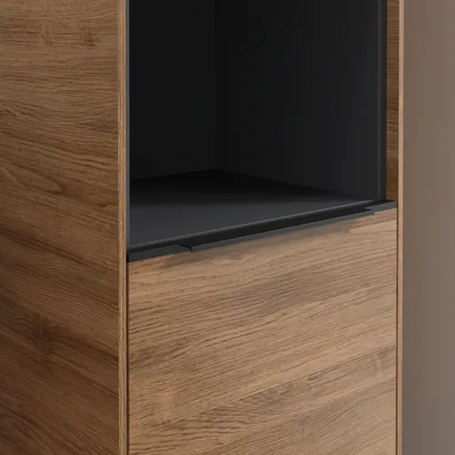 VILLEROY BOCH Vysoká skříňka Subway 3.0, 2 dveře, 400 x 1710 x 362 mm, dub Kansas / dub Kansas #C58901RH, obrázek 6