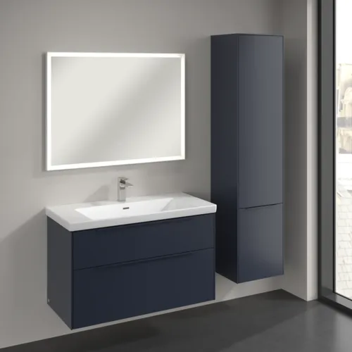 VILLEROY BOCH Subway 3.0 Vysoká skříň, 2 dveře, 400 x 1710 x 362 mm, Marine Blue / Marine Blue #C58702VQ, obrázek 3