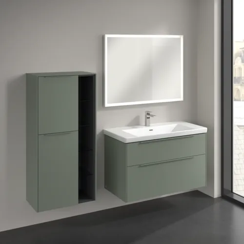 VILLEROY BOCH Středová skříňka Subway 3.0, 2 dveře, 574 x 1200 x 362 mm, jemně zelená #C59802AF, obrázek 3