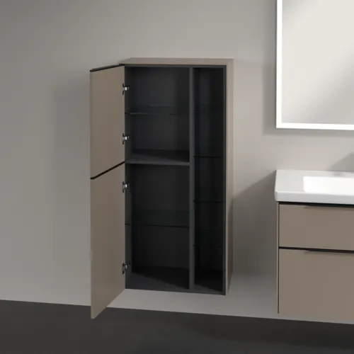 VILLEROY BOCH Středová skříňka Subway 3.0, 2 dveře, 574 x 1200 x 362 mm, taupe / taupe #C59801VM, obrázek 5