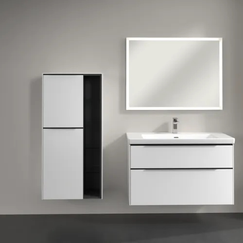 VILLEROY BOCH Středová skříňka Subway 3.0, 2 dveře, 574 x 1200 x 362 mm, Brilliant White / Brilliant White #C59801VE, obrázek 4