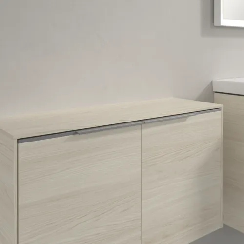 VILLEROY BOCH Příborník Subway 3.0, 2 dveře, 728 x 423 x 256 mm, bílý dub #C60000AA, obrázek 6