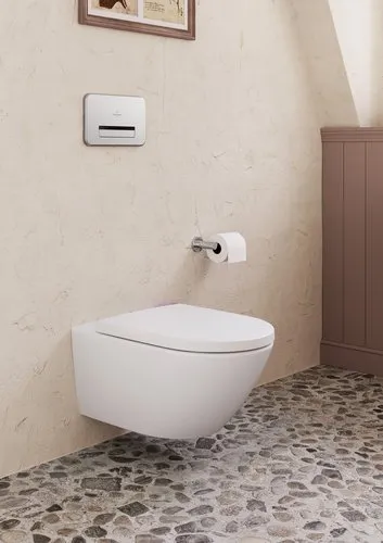 Obrázek VILLEROY BOCH Subway 3.0 bezokrajové závěsné WC s TwistFlush, bílé Alpine #4670T001