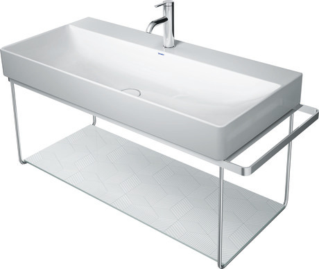 DURAVIT Kovový podstavec 003104 Design by Duravit #0031041000 - Barva 10, Chrom Lesklá 1063 mm
