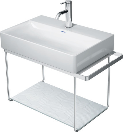 DURAVIT Kovový podstavec 003114 Design by Duravit #0031141000 - Barva 10, Chrom Lesklá 665 mm