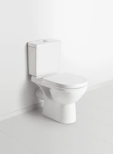 Obrázek VILLEROY BOCH O.novo umyvadlo pro kombinované WC, stojící na podlaze, bílé Alpine CeramicPlus #566110R1