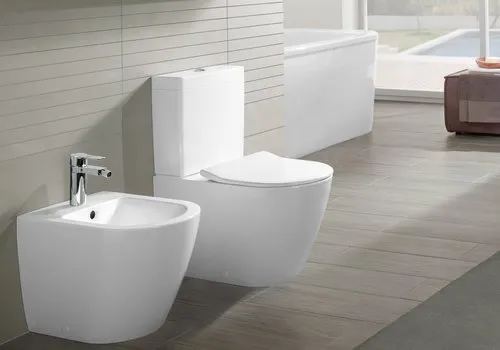 Obrázek VILLEROY BOCH Bidet Subway 2.0, stojící, 375 x 560 mm, bílý Alpine #54010001